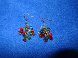 dangle earrings christmas bella
